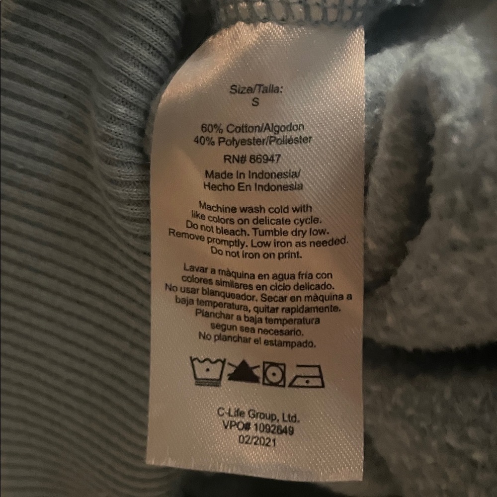 Power Rangers Blue Hoodie-Small - Picture 9 of 10